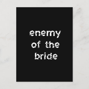 Enemy of the Bride Briefkaart