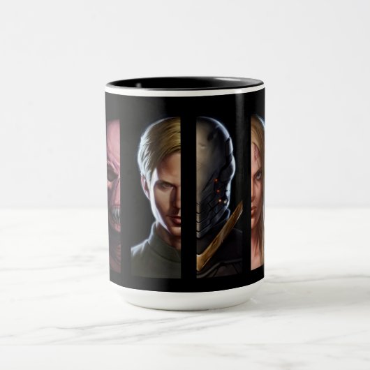 "Enemy One" Mok voor tekenkleuren (Midden)