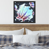 energecode 03E24 - Universeel Abstract Canvas Afdruk (Insitu (Slaapkamer))