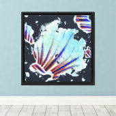 energecode 03E24 - Universeel Abstract Canvas Afdruk (Insitu (Houten vloer))