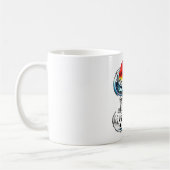 Energetic Anime Soccer Cat - Personalized Athlete  Koffiemok (Links)