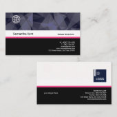 Energetic Grey Global Database Admin Visitekaartje (Voorkant / Achterkant)