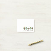 Energetic Owls Post-it® Notes (Op bureau)