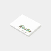 Energetic Owls Post-it® Notes (Schuin)