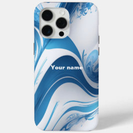 Energetisch blauw voor sportliefhebbers iPhone 15 pro max hoesje