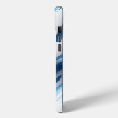 Energetisch blauw voor sportliefhebbers Case-Mate iPhone case (Achterkant / Links)