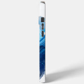 Energetisch blauw voor sportliefhebbers Case-Mate iPhone case (Achterkant / Links)