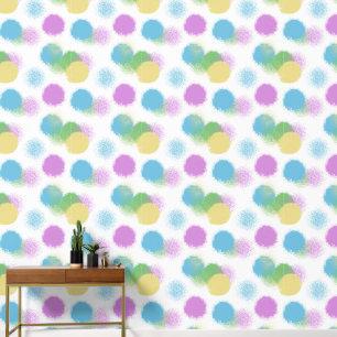 Energetisch Snoep Kleur Abstract Behang