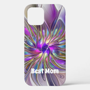 Energetische, Abstracte fractale Kunstbloem Beste  Case-Mate iPhone Case