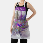 Energetische, Abstracte fractale Kunstbloem Beste Schort (Insitu)