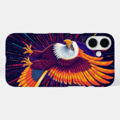 Energetische adelaar in levendige kleuren - Bold M Case-Mate iPhone Case (Achterkant (horizontaal))