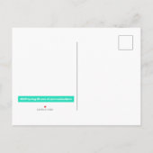 Energetische Bright Stripes Zomerfeest Uitnodiging (Achterkant)