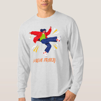 Energetische Dansbeweging Jeugd Grafisch T-shirt