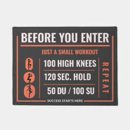 Energetische entree decor – Fitness Fun Deurmat