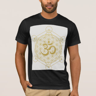 Energetische fusie: OM-symbool voldoet aan heilige T-shirt