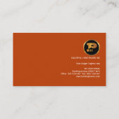 Energetische gebold BrightStor-verfservice Visitekaartje (Achterkant)