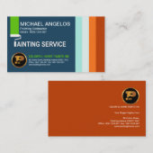 Energetische gebold BrightStor-verfservice Visitekaartje (Voorkant / Achterkant)