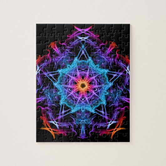 Energetische geometrie - de wens van de Magi Legpuzzel (Verticaal)