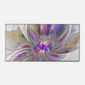 Energetische, kleurrijke Abstracte fractale kunstb Bureaumat (Voorkant)