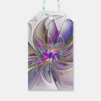 Energetische, kleurrijke Abstracte fractale kunstb