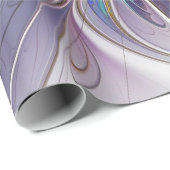 Energetische, kleurrijke Abstracte fractale kunstb Cadeaupapier (Rol Hoek)