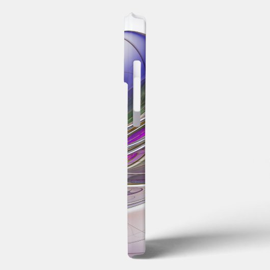 Energetische, kleurrijke Abstracte fractale kunstb Case-Mate iPhone Case (Achterkant / Links)