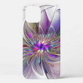 Energetische, kleurrijke Abstracte fractale kunstb Case-Mate iPhone Case (Achterkant)