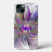 Energetische, kleurrijke Abstracte fractale kunstb Case-Mate iPhone Case (Achterkant)