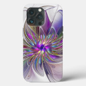 Energetische, kleurrijke Abstracte fractale kunstb Case-Mate iPhone Case (Achterkant)