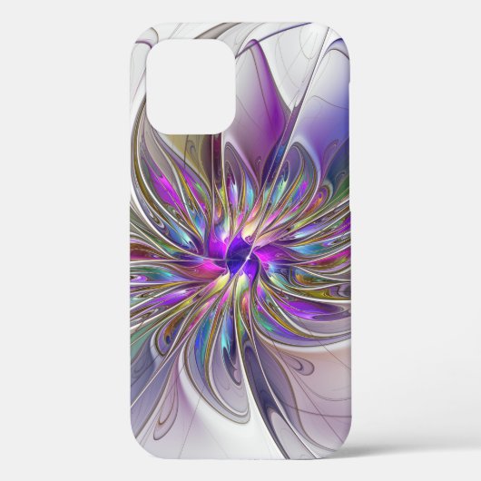 Energetische, kleurrijke Abstracte fractale kunstb Case-Mate iPhone Case (Achterkant)
