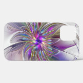 Energetische, kleurrijke Abstracte fractale kunstb Case-Mate iPhone Case (Achterkant (horizontaal))