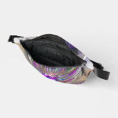 Energetische, kleurrijke Abstracte fractale kunstb Heuptasje (Open)
