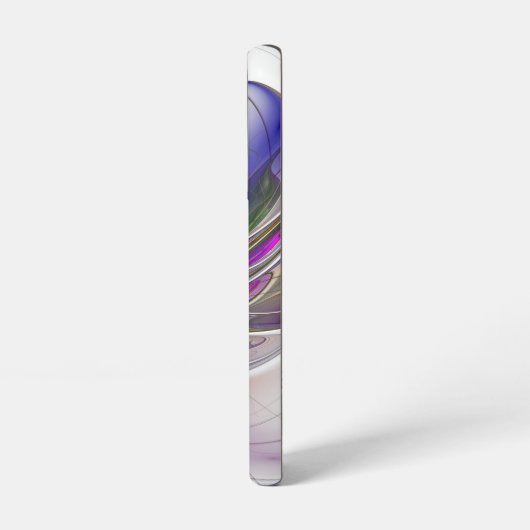 Energetische, kleurrijke Abstracte fractale kunstb Samsung Galaxy Hoesje (Linkerkant)