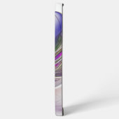 Energetische, kleurrijke Abstracte fractale kunstb Samsung Galaxy Hoesje (Linkerkant)