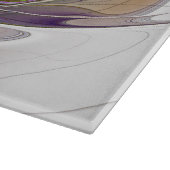 Energetische, kleurrijke Abstracte fractale kunstb Snijplank (Hoek)