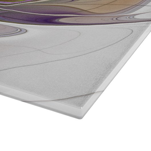 Energetische, kleurrijke Abstracte fractale kunstb Snijplank (Hoek)