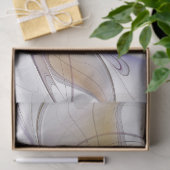 Energetische, kleurrijke Abstracte fractale kunstb Tissuepapier (Geschenk)