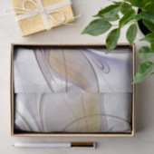 Energetische, kleurrijke Abstracte fractale kunstb Tissuepapier (Geschenk)