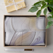 Energetische, kleurrijke Abstracte fractale kunstb Tissuepapier (Geschenk)