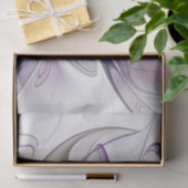 Energetische, kleurrijke Abstracte fractale kunstb Tissuepapier (Geschenk)