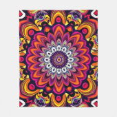 Energetische Mandala Fleece Deken (Voorkant)