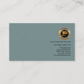 Energetische Multicolored Home Painting Contractor Visitekaartje (Achterkant)