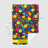 Energetische Pickleball Flow Golfhanddoek (Insitu)