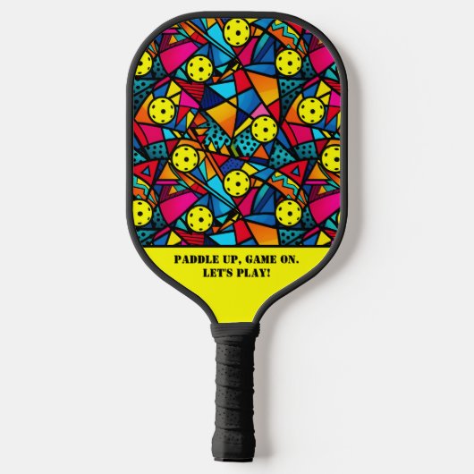  Energetische Pickleball Flow Pickleball Paddle (Achterkant)