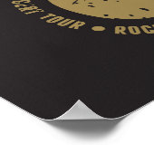 Energetische rock muziek essentie poster (Hoek)