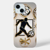 Energetische sportvibes Case-Mate iPhone case (Achterkant)