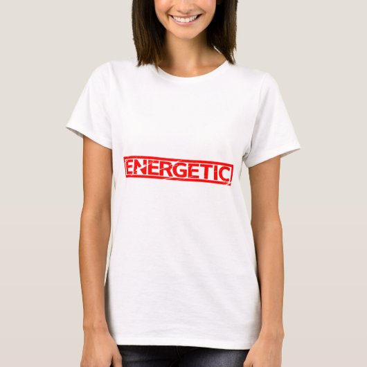Energetische Stamp T-shirt (Voorkant)