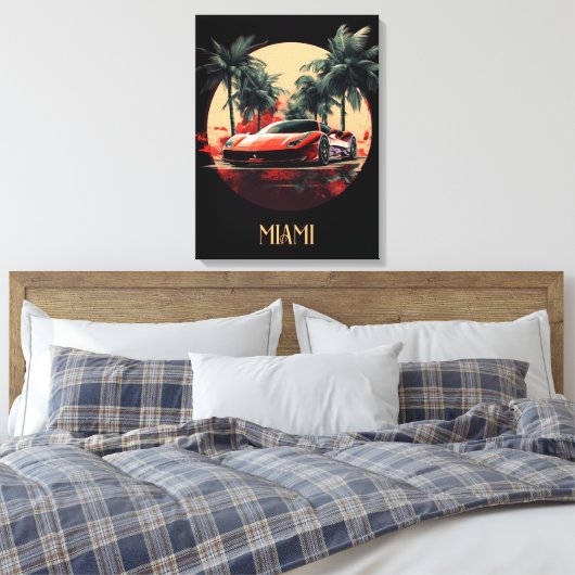 Energetische stroom. Levendige Creative Art Canvas (Insitu (Slaapkamer))