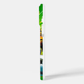 Energetische Tijger Voetbal spelen Case-Mate iPhone Case (Achterkant / Links)