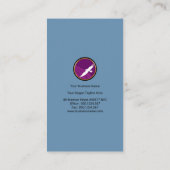 Energetische Verticale Globale Lijnen de Uitvoer v Visitekaartje (Achterkant)